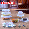 eco-friendly glass microwave oven bowl set wholesale